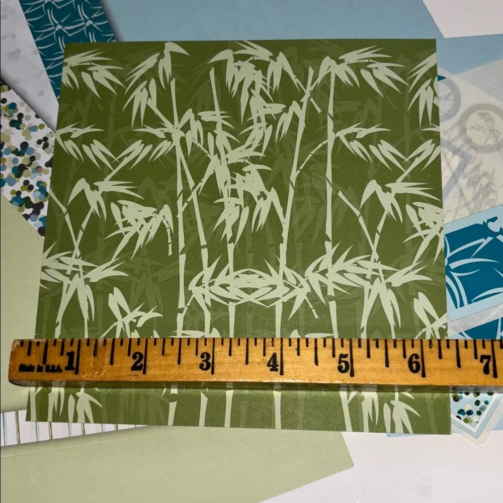 Creative memories Tiki 6.5” Tropical Themed Stickers Junk Journal Stickers
